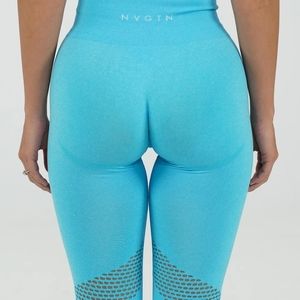 NVGTN aqua reveal seamless leggings S